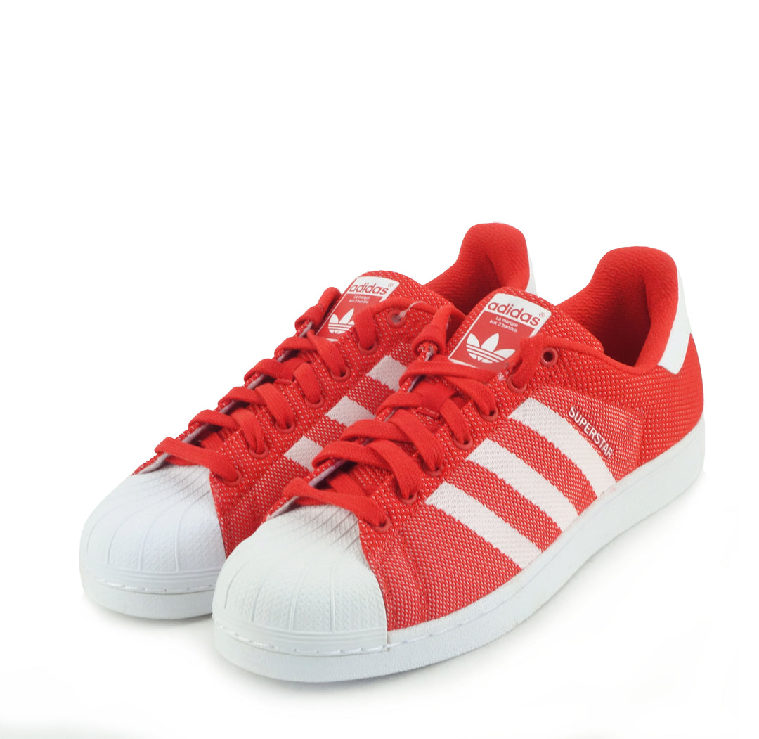 Fashion adidas superstar weave heren oranje